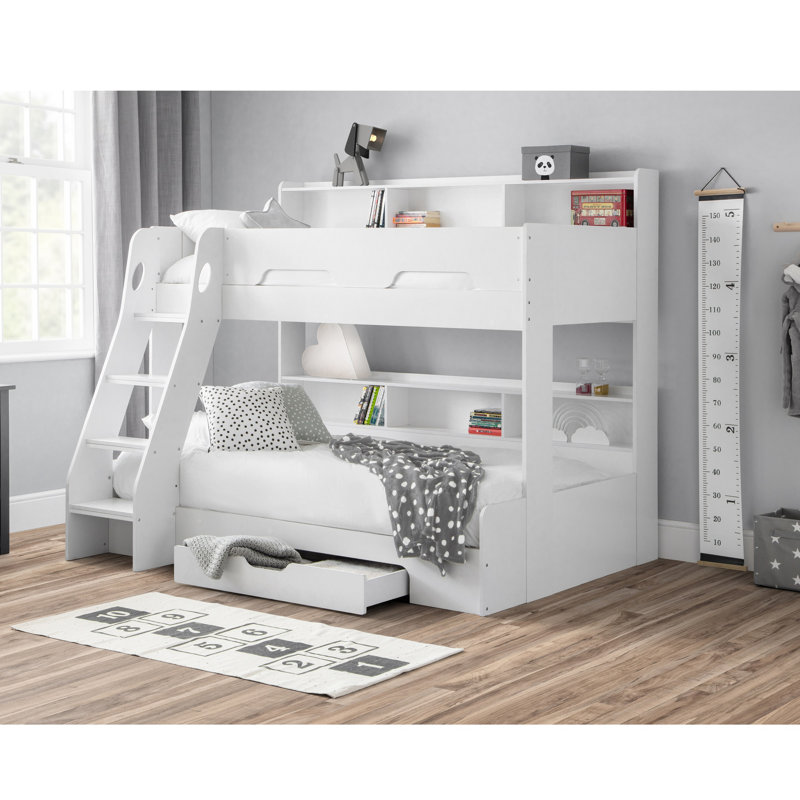 Isabelle & Max Alexia Triple Sleeper Bunk Bed with Drawer Wayfair.co.uk